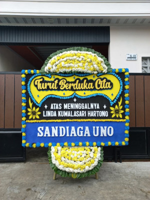Papan Bunga Duka di Libuo