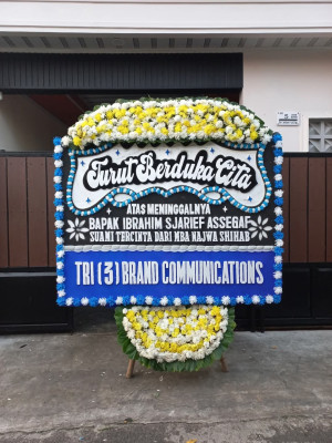 Papan Bunga Duka di Libuo